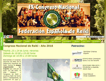 Tablet Screenshot of congreso.federeiki.es